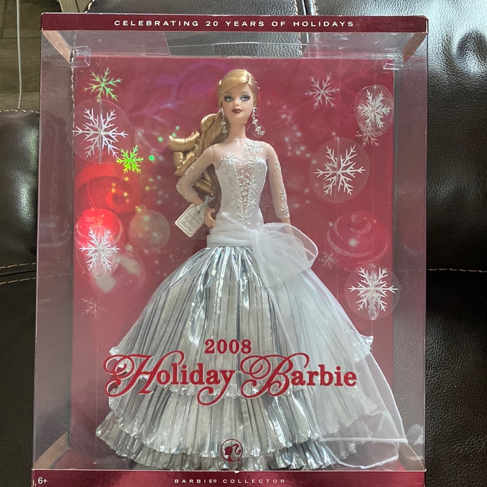 2008 Holiday Barbie Doll Barbie in a Christmas Carol